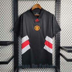 Camiseta Manchester United Negro I 2023/2024