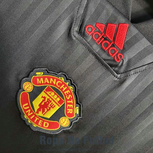 Camiseta Manchester United Negro I 2023/2024