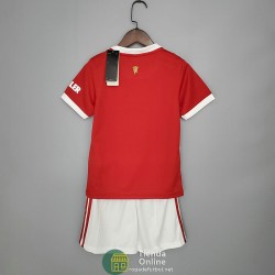 Camiseta Manchester United Niños Primera Equipación 2021/2022