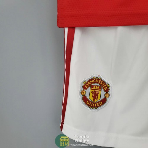 Camiseta Manchester United Niños Primera Equipación 2021/2022