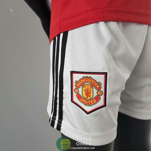 Camiseta Manchester United Niños Primera Equipación 2022/2023