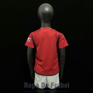 Camiseta Manchester United Ninos Primera Equipacion 2023/2024