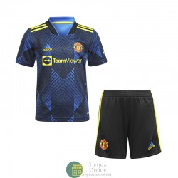 Camiseta Manchester United Niños Tercera Equipación 2021/2022