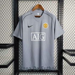 Camiseta Manchester United Portero Grey Retro 2007/2008