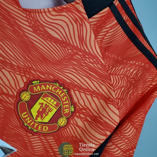 Camiseta Manchester United Portero Naranja 2021/2022