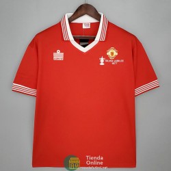 Camiseta Manchester United Retro Primera Equipación 1977/1978