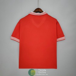 Camiseta Manchester United Retro Primera Equipación 1977/1978