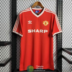 Camiseta Manchester United Retro Primera Equipación 1984/1985