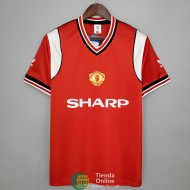 Camiseta Manchester United Retro Primera Equipación 1985/1986