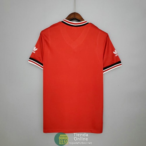 Camiseta Manchester United Retro Primera Equipación 1985/1986