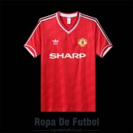 Camiseta Manchester United Retro Primera Equipación 1986/1988