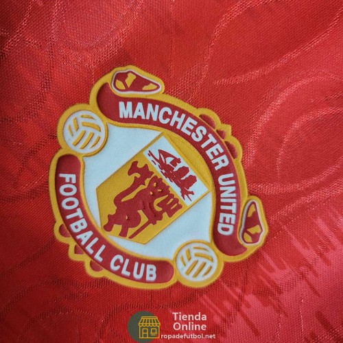 Camiseta Manchester United Retro Primera Equipación 1990/1992