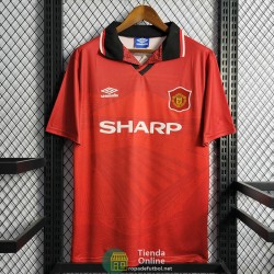 Camiseta Manchester United Retro Primera Equipación 1994/1996