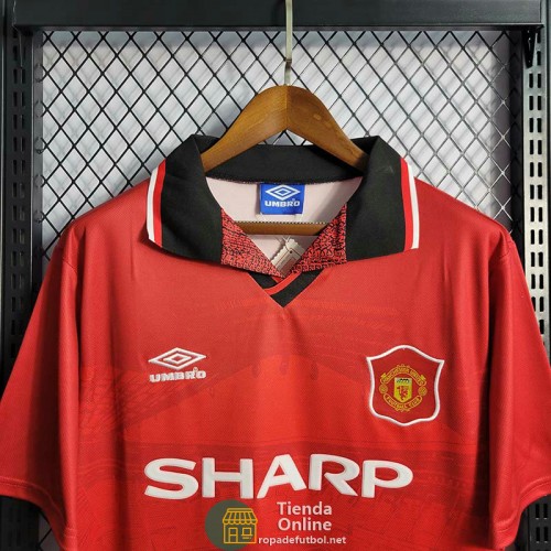 Camiseta Manchester United Retro Primera Equipación 1994/1996