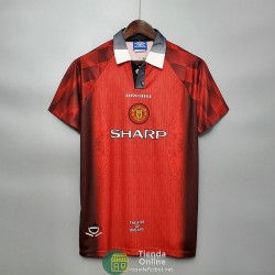 Camiseta Manchester United Retro Primera Equipación 1996/1997