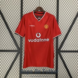 Camiseta Manchester United Retro Primera Equipación 2003/2004