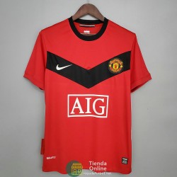 Camiseta Manchester United Retro Primera Equipación 2009/2010