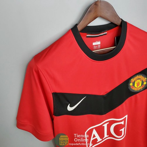 Camiseta Manchester United Retro Primera Equipación 2009/2010