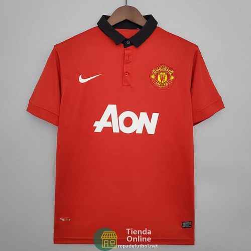 Camiseta Manchester United Retro Primera Equipación 2013/2014