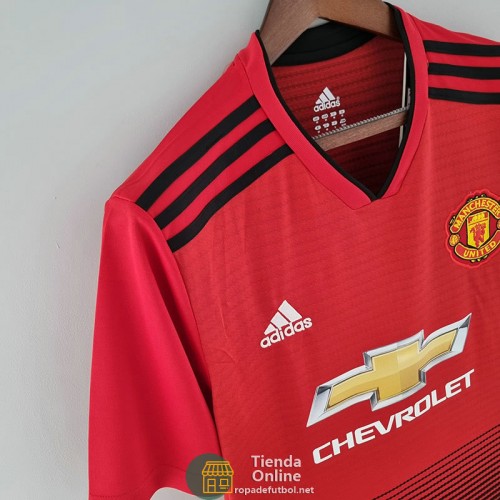 Camiseta Manchester United Retro Primera Equipación 2018/2019