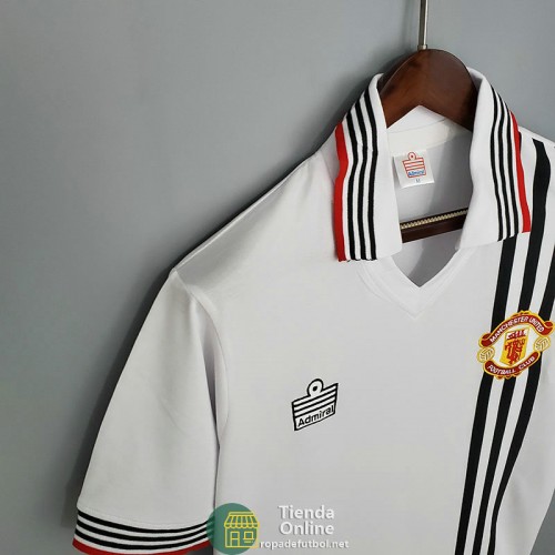 Camiseta Manchester United Retro Segunda Equipación 1975/1980