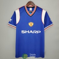 Camiseta Manchester United Retro Segunda Equipación 1985/1986