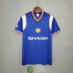 Camiseta Manchester United Retro Segunda Equipación 1985/1986