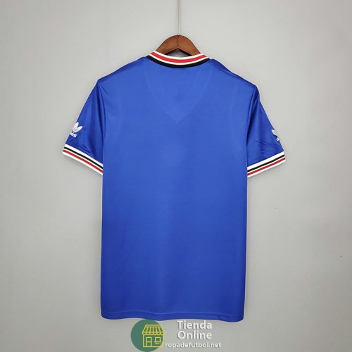 Camiseta Manchester United Retro Segunda Equipación 1985/1986