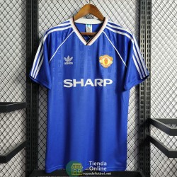 Camiseta Manchester United Retro Segunda Equipación 1988/1990