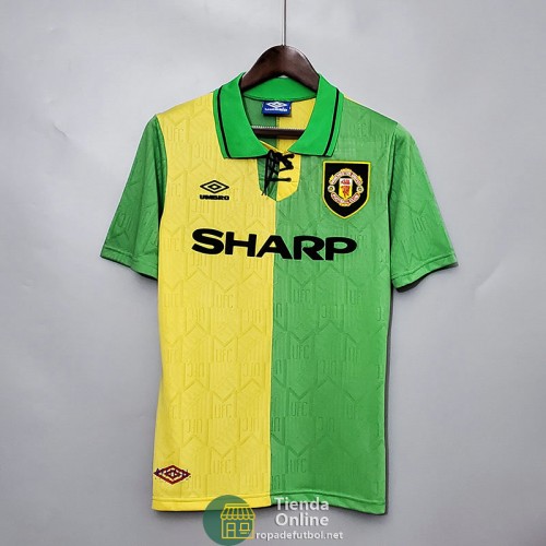 Camiseta Manchester United Retro Segunda Equipación 1992/1994