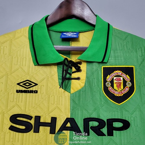 Camiseta Manchester United Retro Segunda Equipación 1992/1994