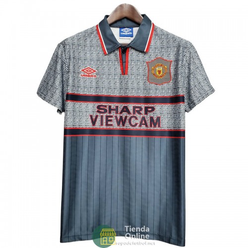 Camiseta Manchester United Retro Segunda Equipación 1995/1996