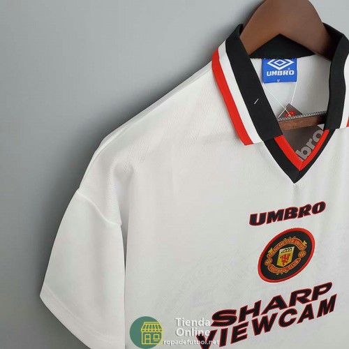 Camiseta Manchester United Retro Segunda Equipación 1996/1997