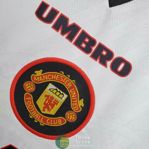 Camiseta Manchester United Retro Segunda Equipación 1996/1997