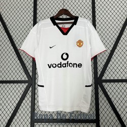 Camiseta Manchester United Retro Segunda Equipación 2002/2003