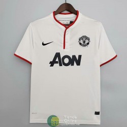 Camiseta Manchester United Retro Segunda Equipación 2013/2014