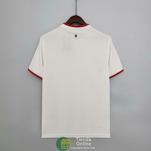 Camiseta Manchester United Retro Segunda Equipación 2013/2014