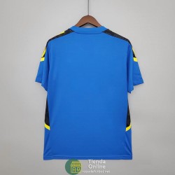 Camiseta Manchester United Training Azul IV 2021/2022