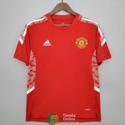 Camiseta Manchester United Training Rojo III 2021/2022