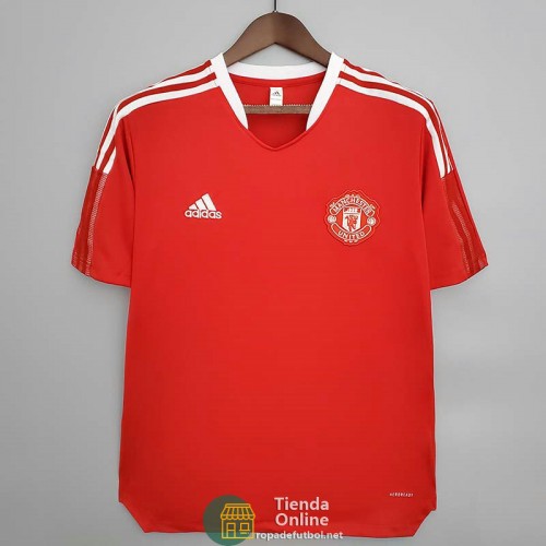 Camiseta Manchester United Training Rojo IV 2021/2022