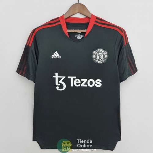 Camiseta Manchester United Training Suit Negro II 2022/2023