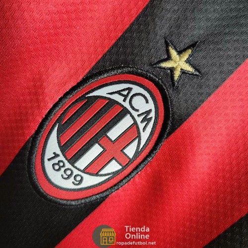 Camiseta Manga Larga AC Milan Primera Equipación 2022/2023