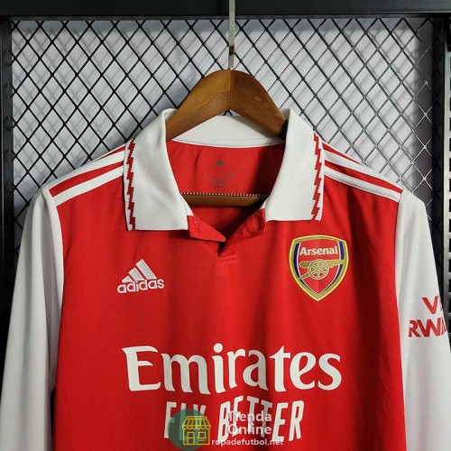 Camiseta Manga Larga Arsenal Primera Equipación 2022/2023