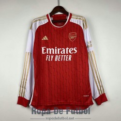 Camiseta Manga Larga Arsenal Primera Equipación 2023/2024