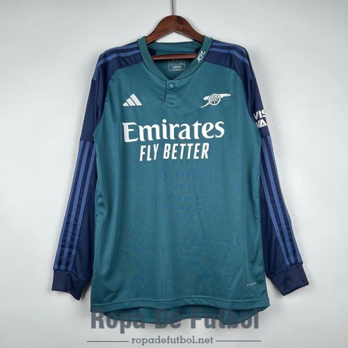 Camiseta Manga Larga Arsenal Tercera Equipación 2023/2024