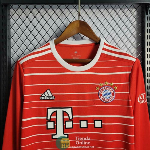 Camiseta Manga Larga Bayern Munich Primera Equipación 2022/2023