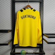 Camiseta Manga Larga Borussia Dortmund Primera Equipacion 2022/2023