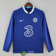 Camiseta Manga Larga Chelsea Primera Equipación 2022/2023