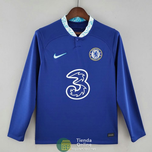 Camiseta Manga Larga Chelsea Primera Equipación 2022/2023