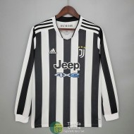 Camiseta Manga Larga Juventus Primera Equipación 2021/2022